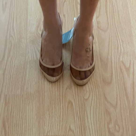 Authentic Christian Louboutin mesh sling backs - Picture 6 of 9